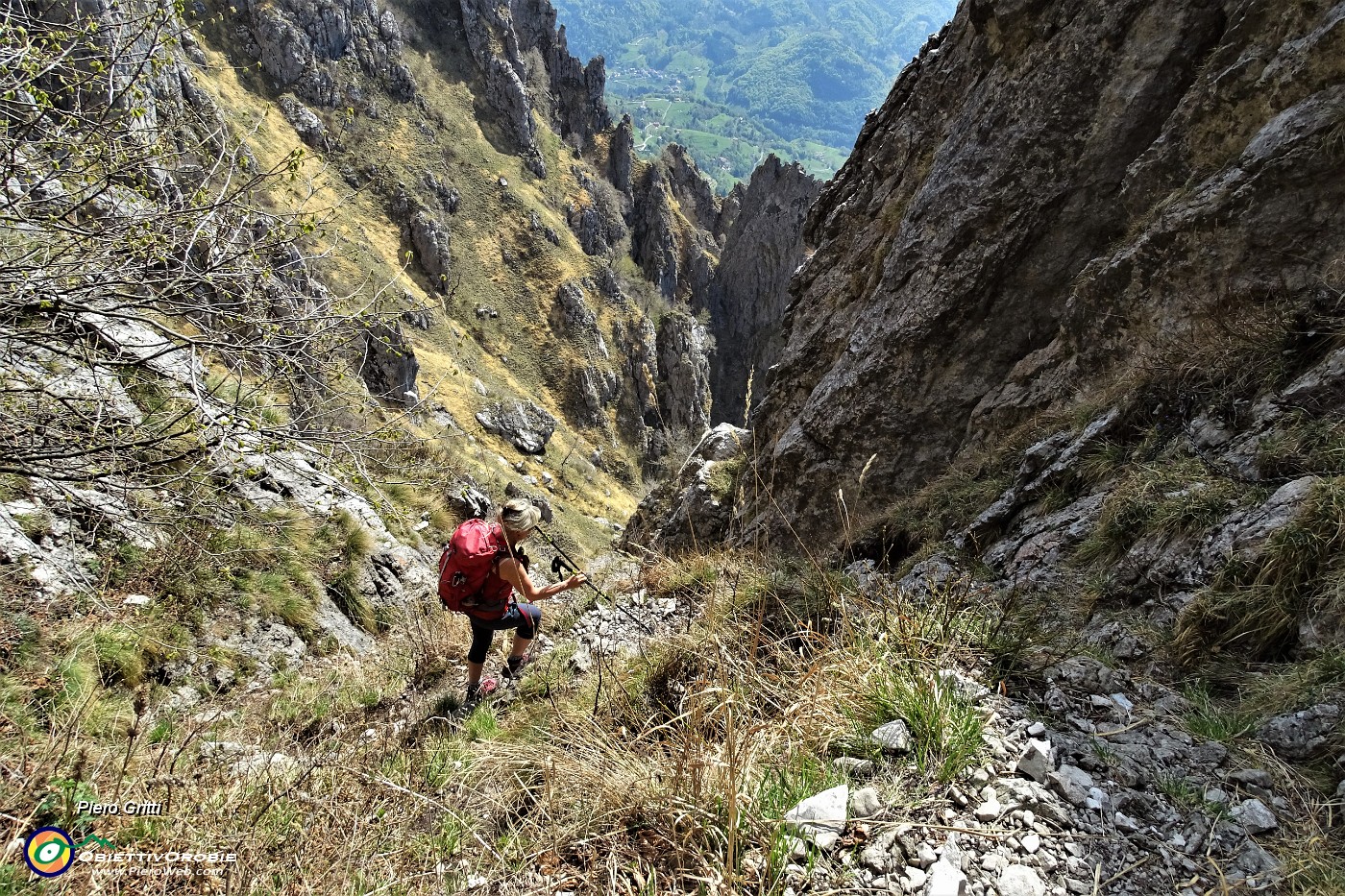 47 Strappo finale del 'Pass-Canal Catif' ben ripido .JPG